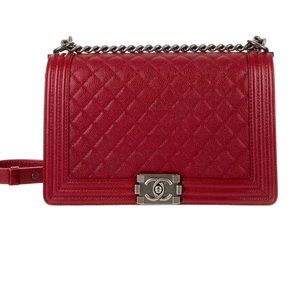 Chanel Large Quilted Boy Bag